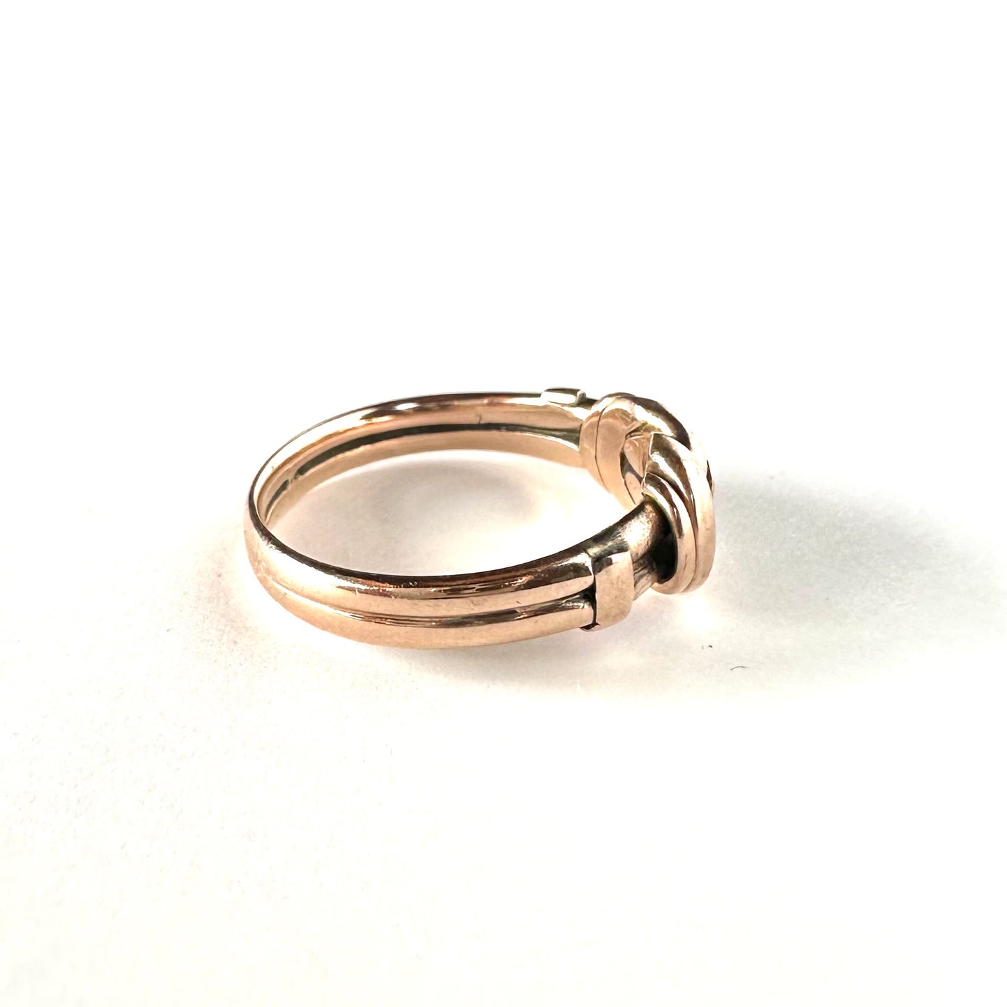 アンティーク ラヴァーズノットリング チェスター 1900年