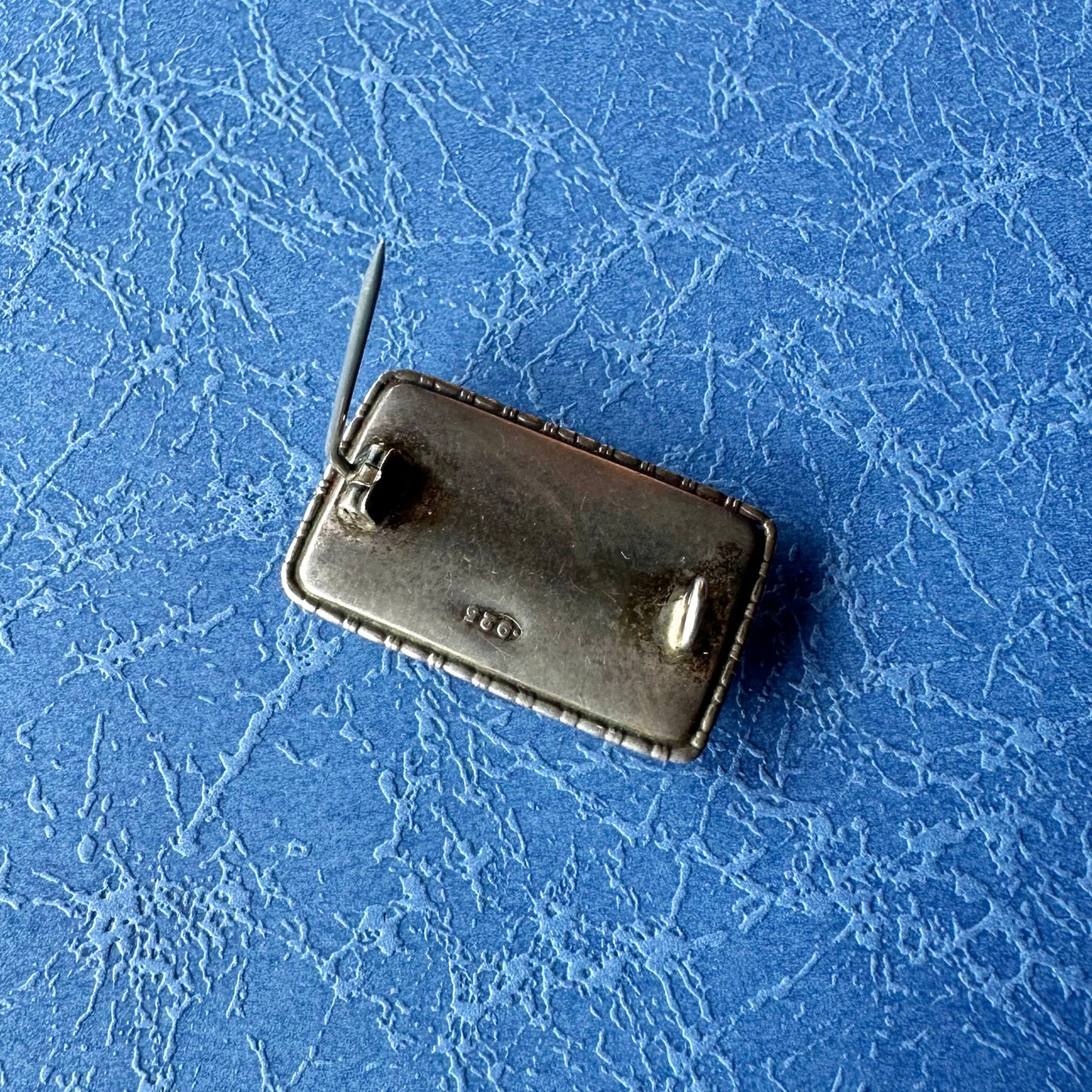 バタフライウィング レクタングルブローチ ④