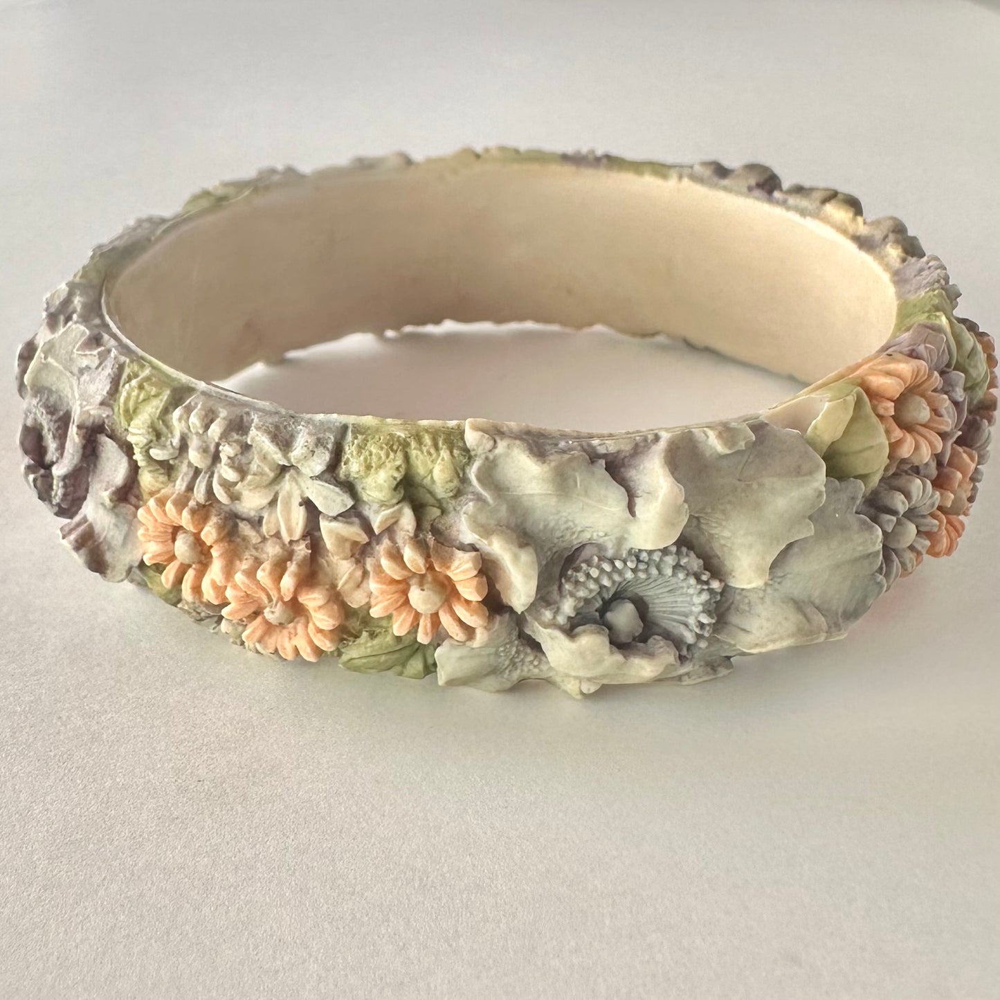 パステルフラワーバングル