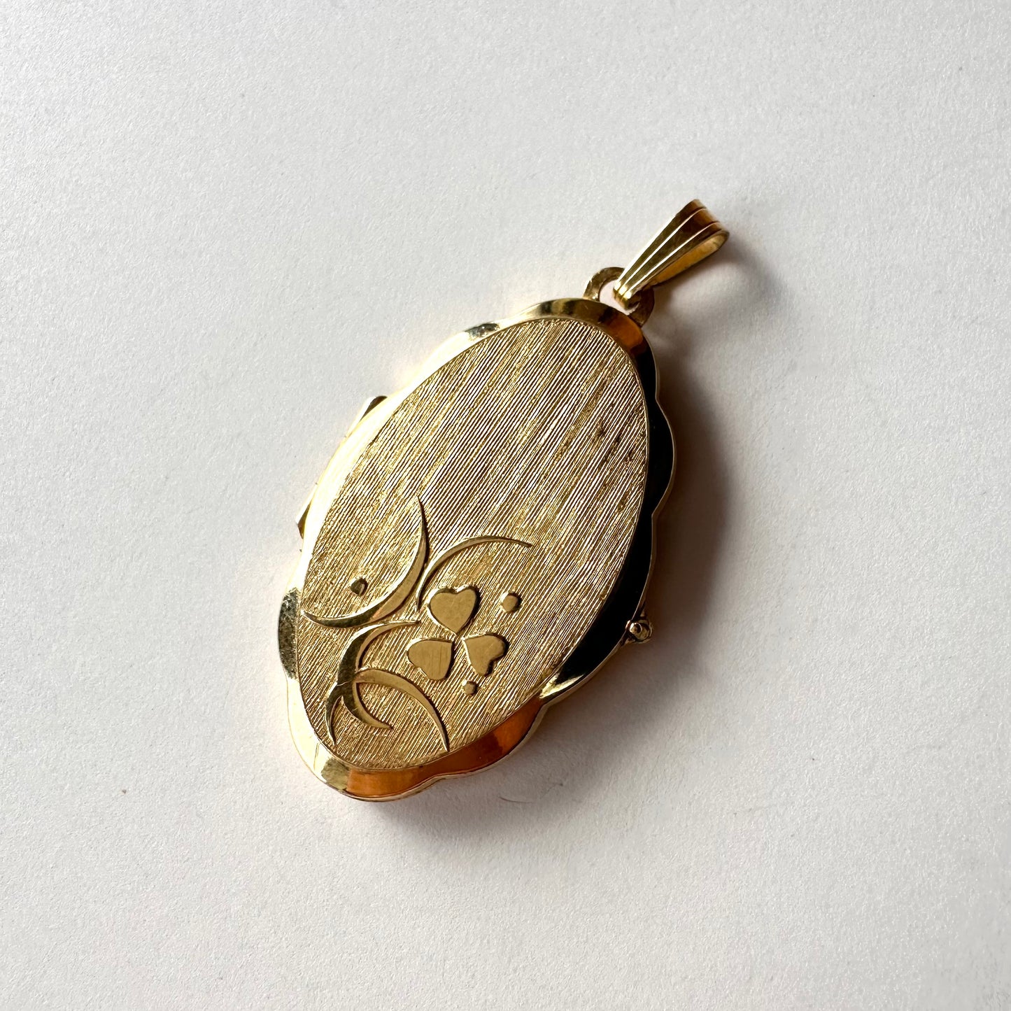 K&L 14ctゴールドフィルド クローバー ロケット