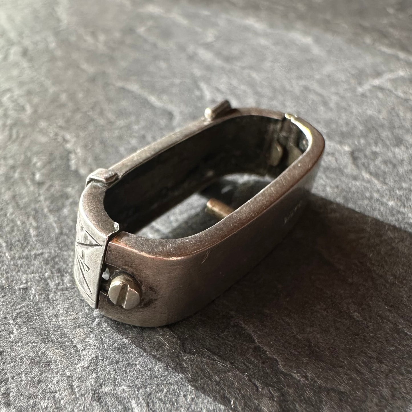 シルバー アイビー スカーフリング