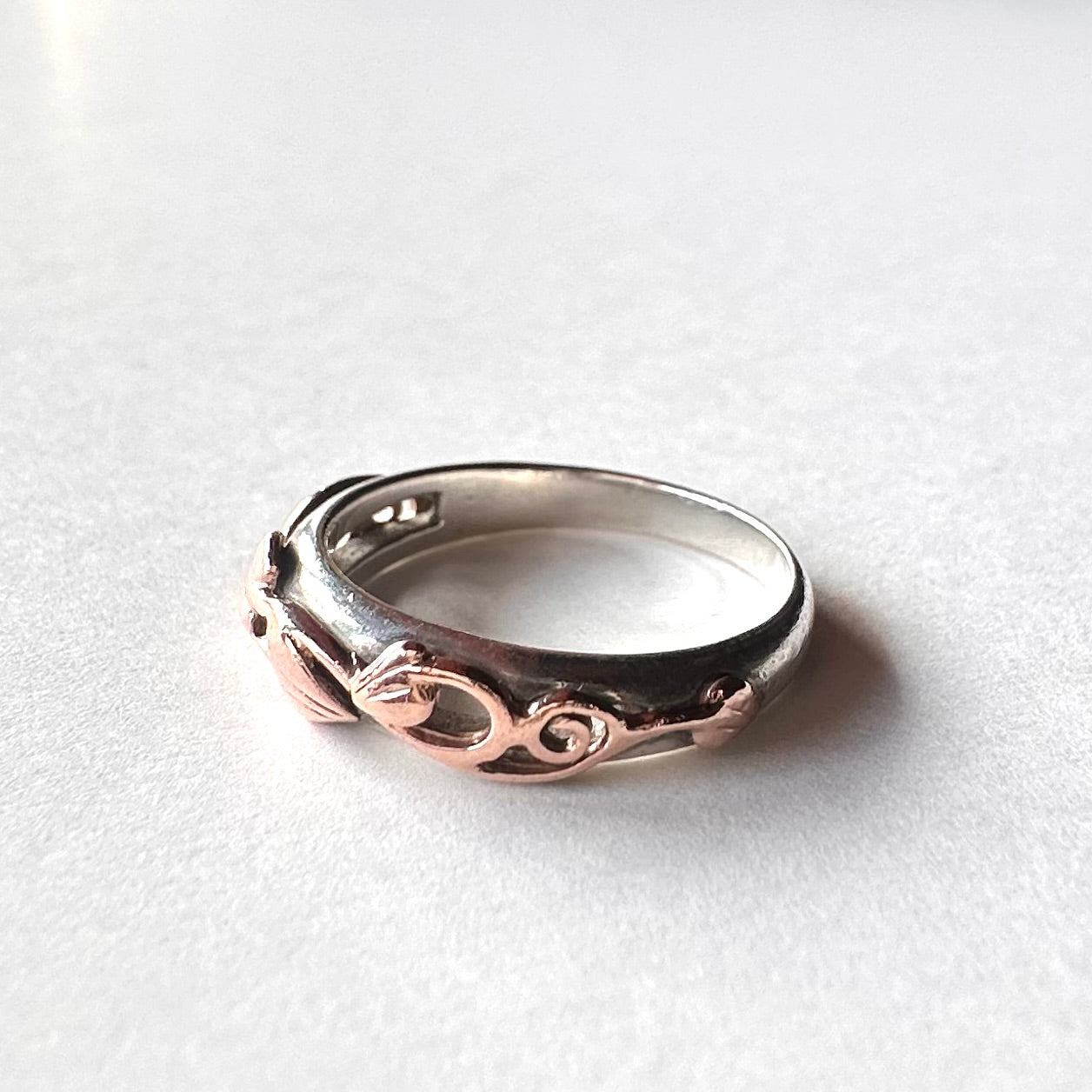 Clogau ウェルシュゴールド＆スターリングシルバー ツリーオブライフ リング 13号