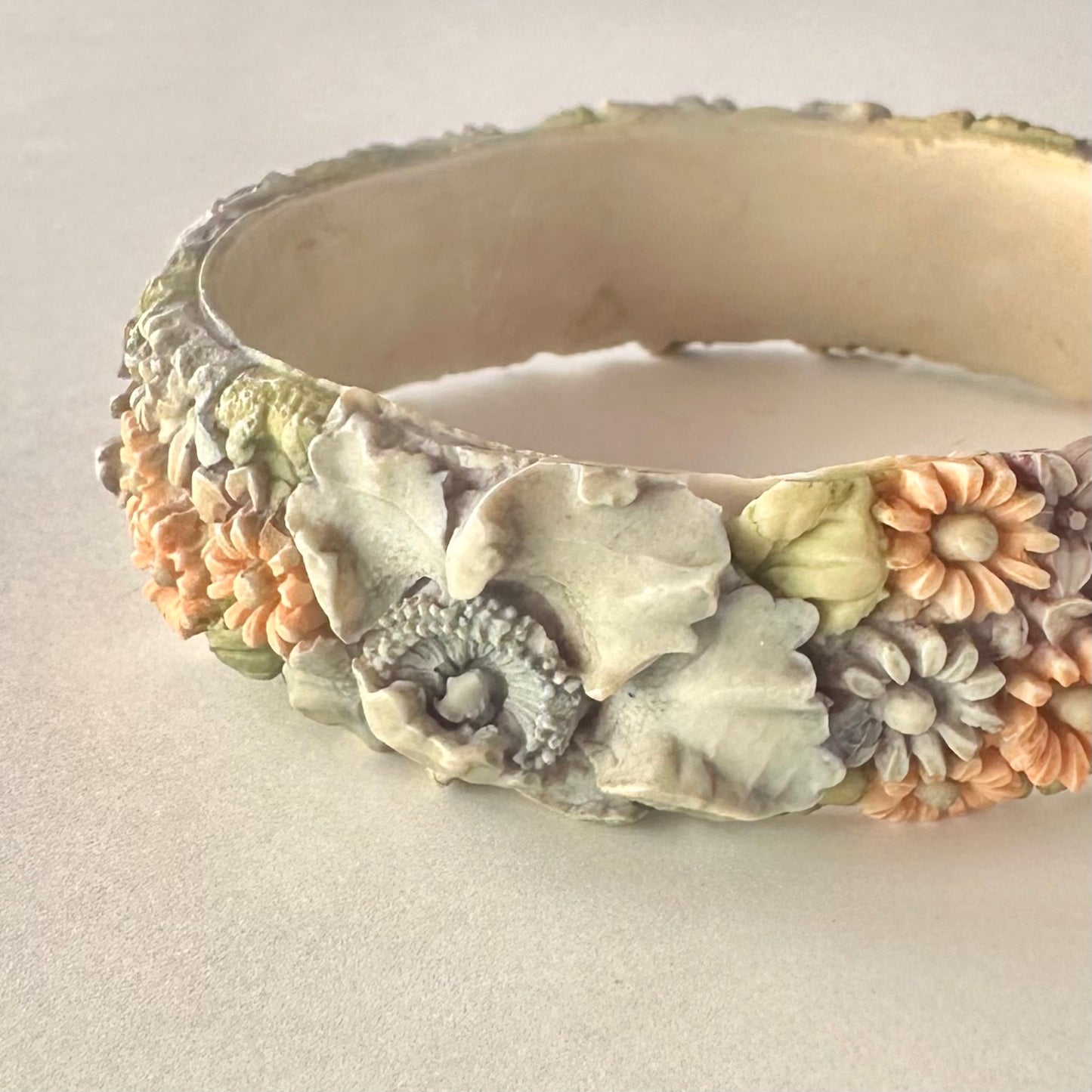 パステルフラワーバングル