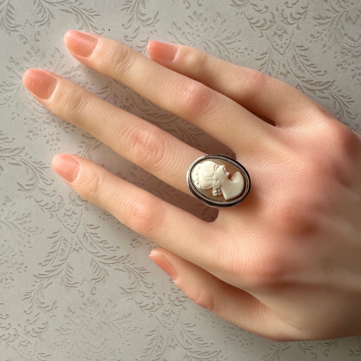 シェルカメオ ラージリング 14号 1976年 バーミンガム