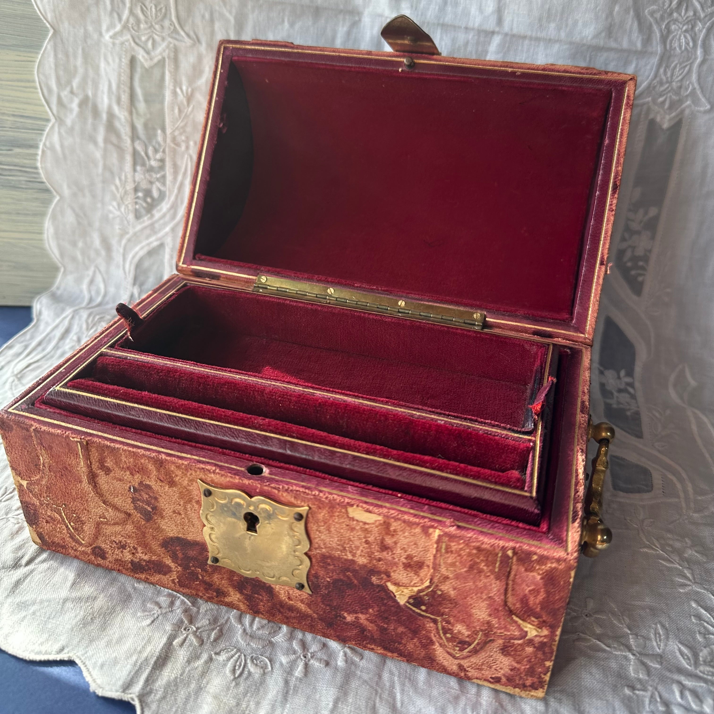 アンティークジュエリーボックス LL – Amelie Antique