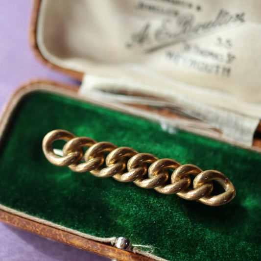 サフラジェット チェーンブローチ