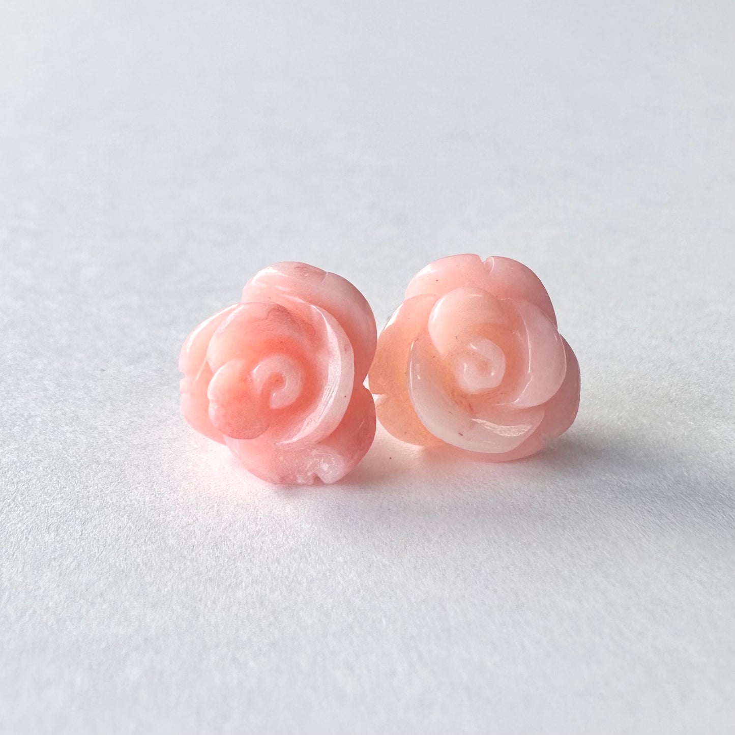 コーラル ローズ ピアス