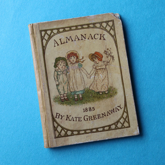 アンティークブック ALMANACK for 1885 KATE GREENAWAY