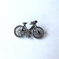 自転車 アンティークブローチ