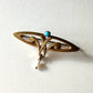 アールヌーヴォー ドロップ ブローチ