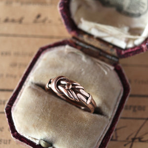 アンティーク ラヴァーズノットリング チェスター 1900年 – Amelie Antique