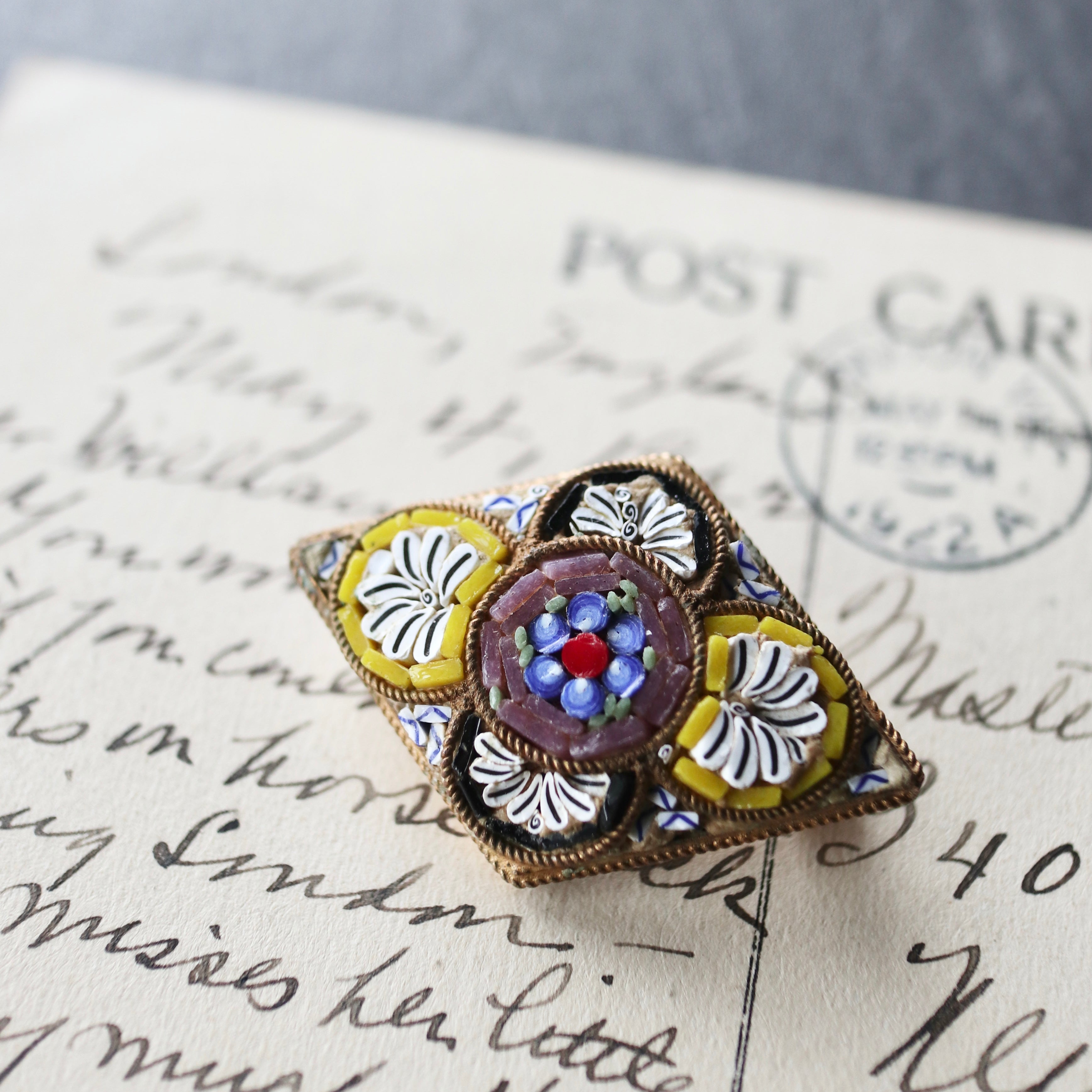 ブローチ｜サフィレット・マイクロモザイク・バタフライウィング等の