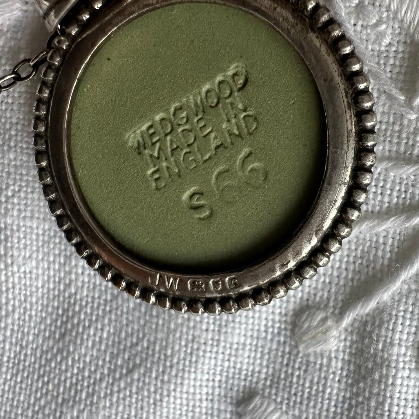 ウェッジウッド ラウンドネックレス グリーン ロンドン 1972年