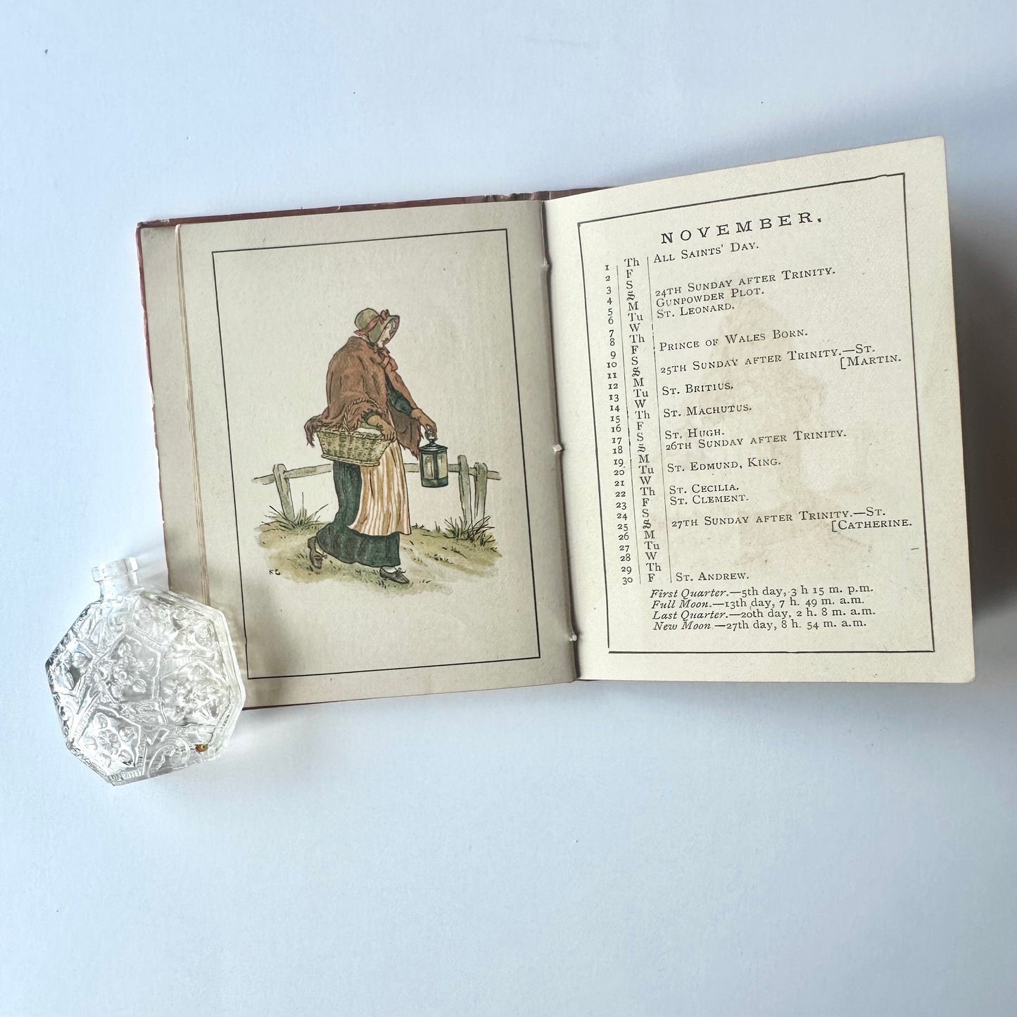 アンティークブック ALMANACK for 1894 KATE GREENAWAY