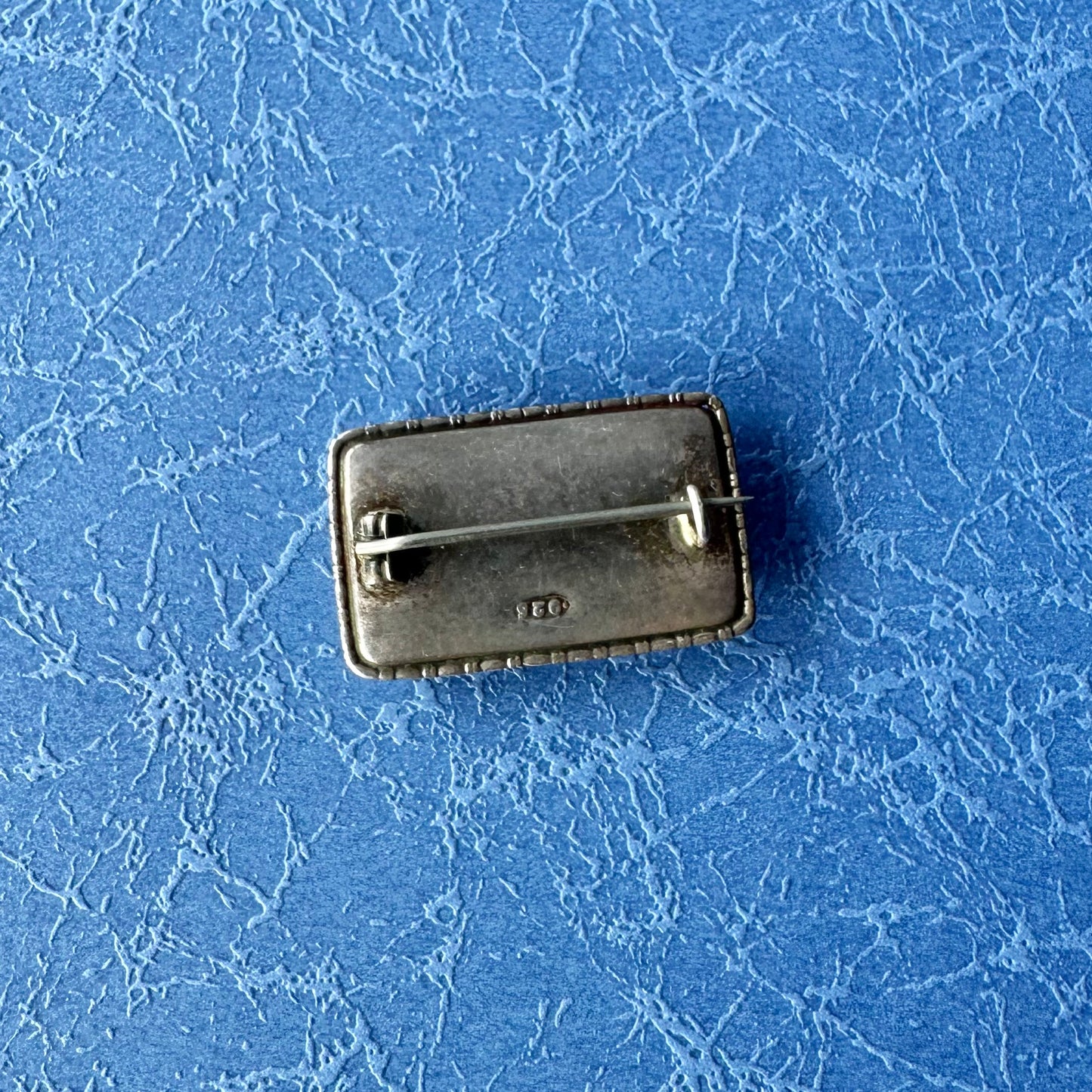 バタフライウィング レクタングルブローチ ④