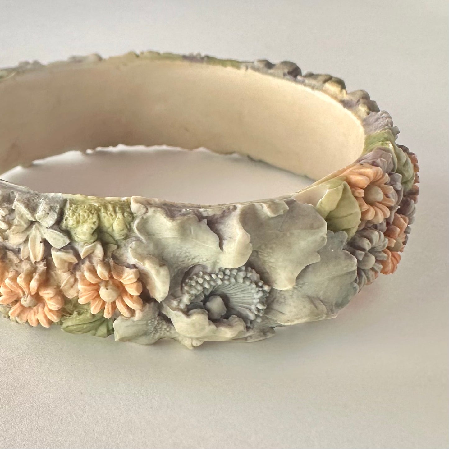 パステルフラワーバングル