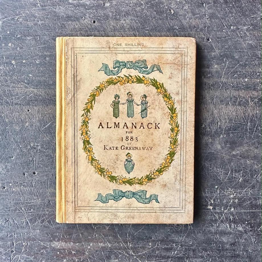 アンティークブック　ALMANACK for 1883 KATE GREENAWAY