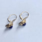 パープル＆ゴールド　ピアス