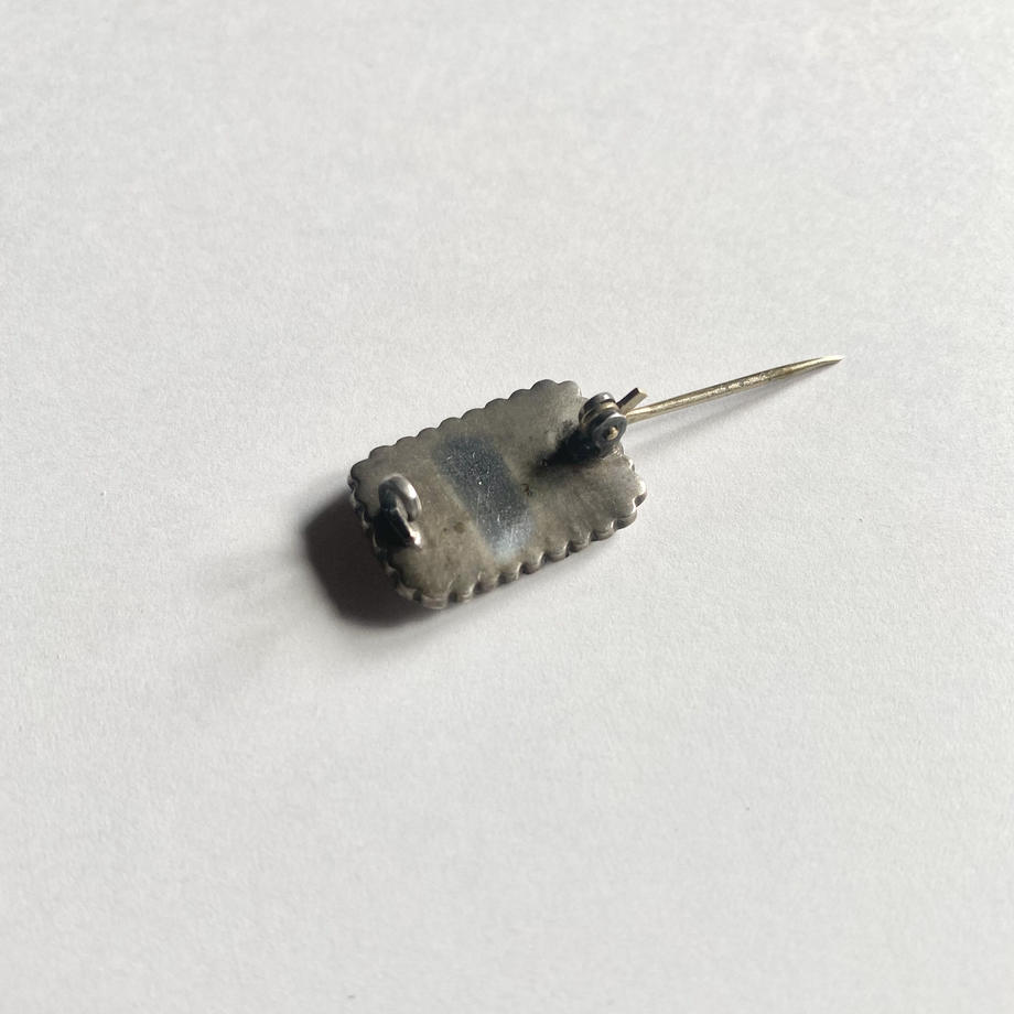 グリーンエナメル　レースピン