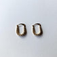 9Kゴールド　ツイスト　ピアス