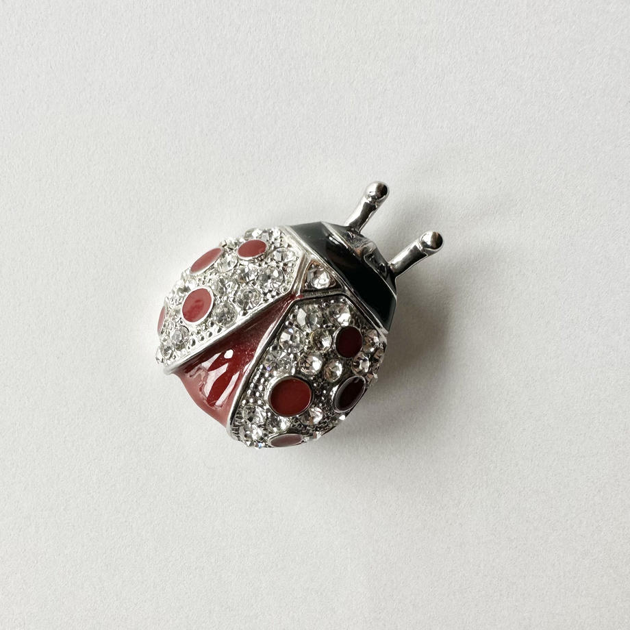 レディバグ　ブローチ( silver)