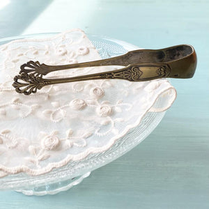 フランスヴィンテージ シュガートングアンティークアクセサリーの通販