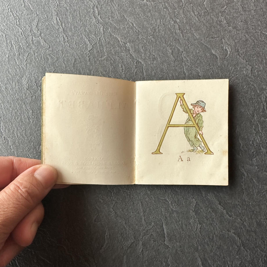 アンティークブック　KATE GREENAWAY'S ALPHABET